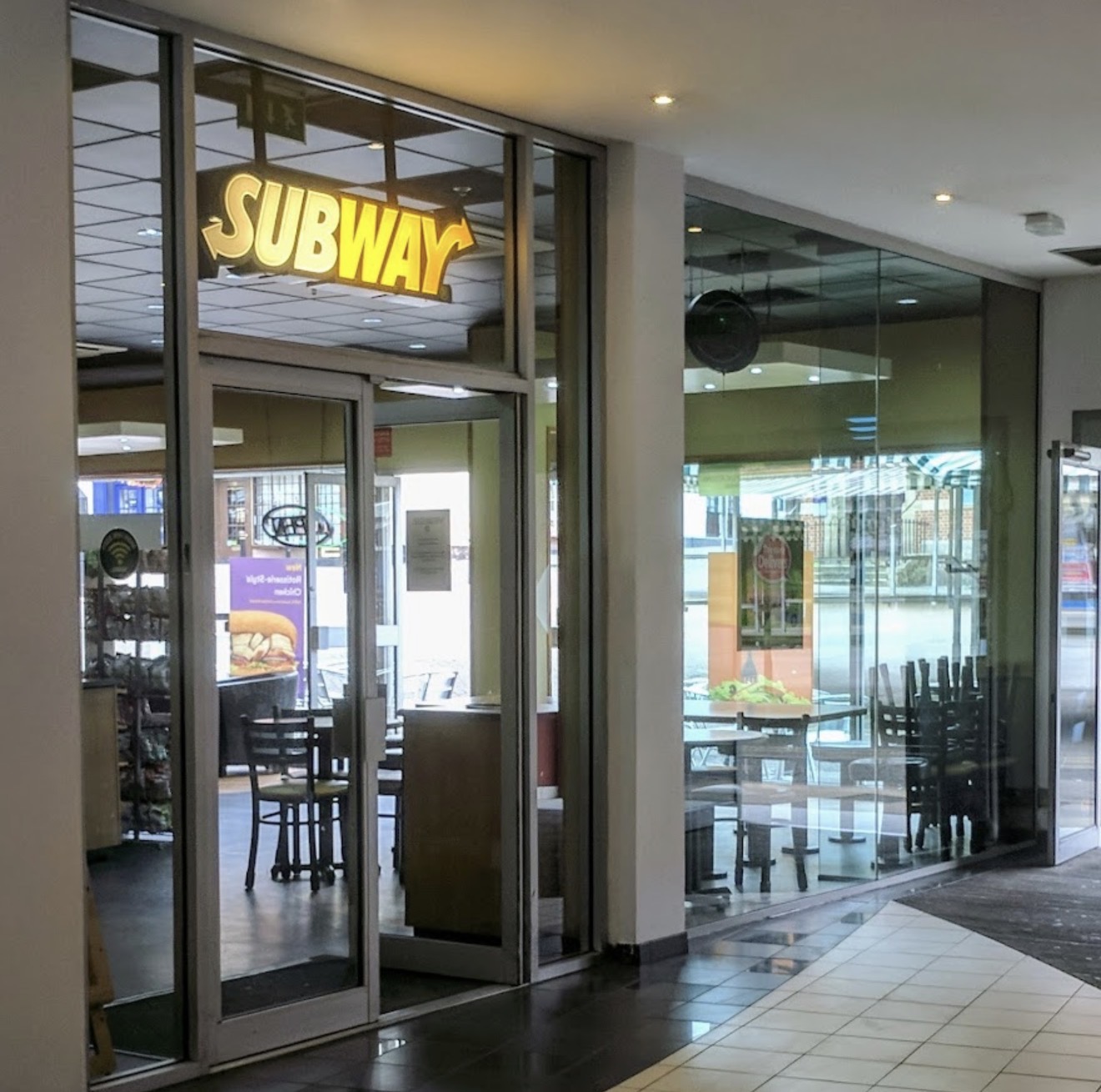 Restaurant storefront